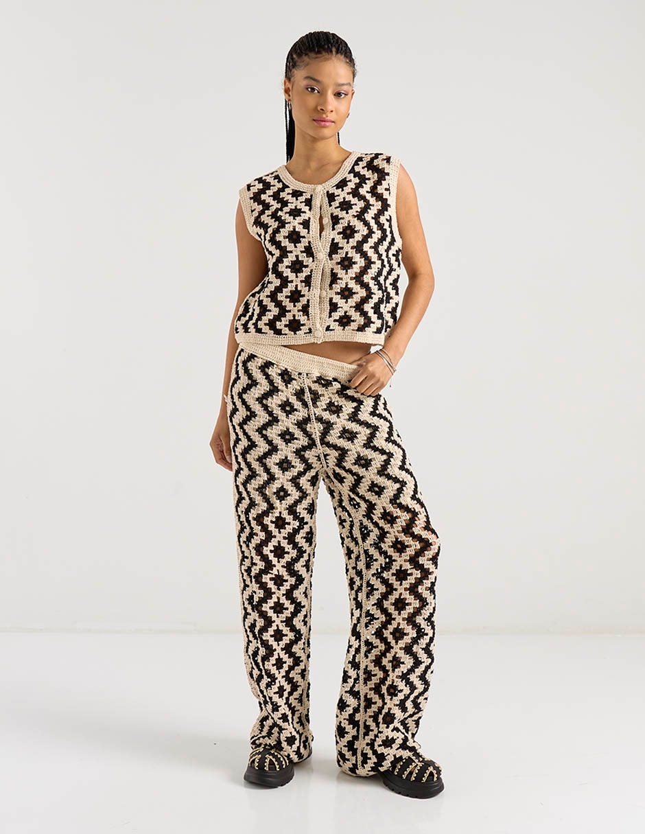 Pantalón easy pant wide leg para mujer 3