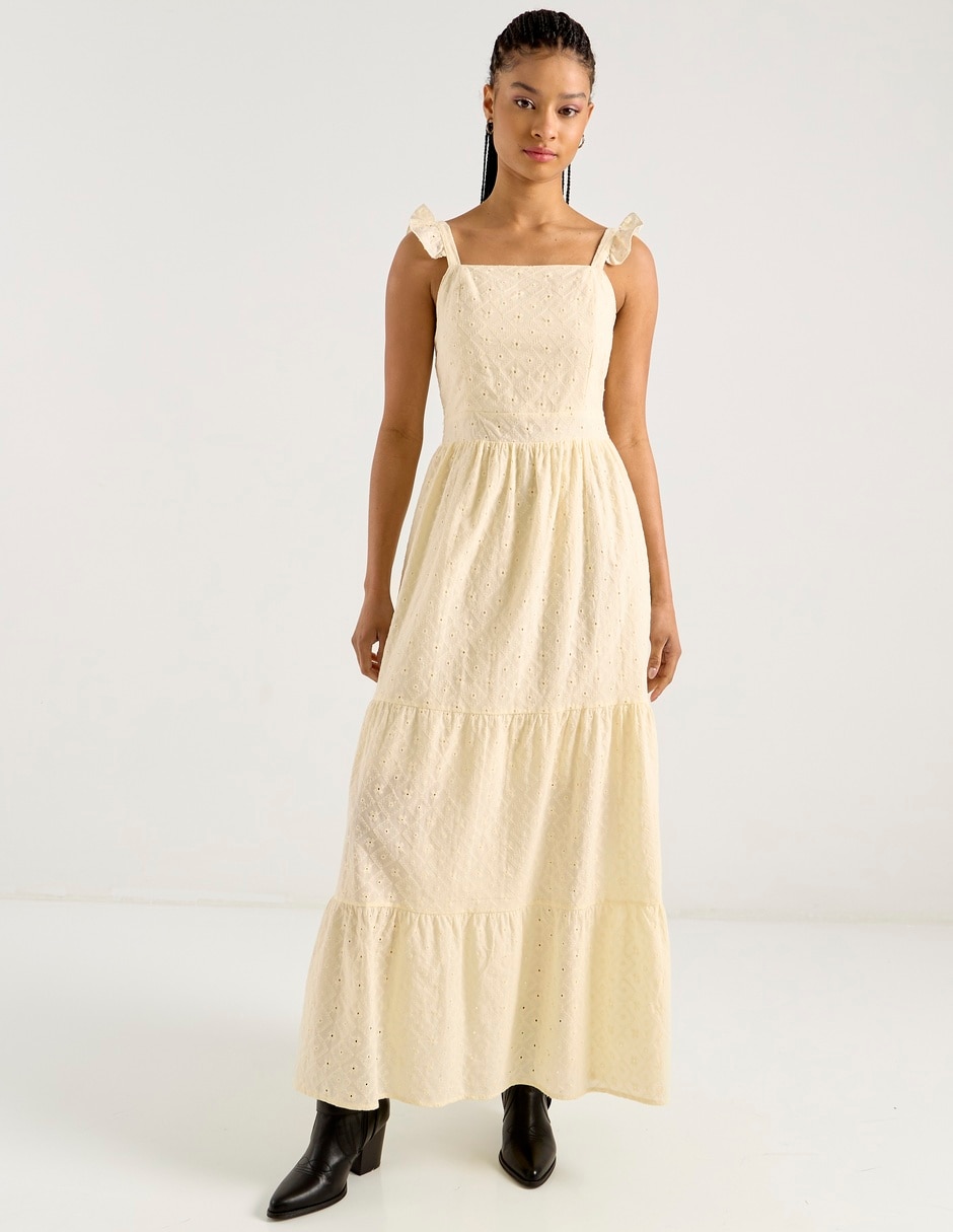 Vestido largo casual para mujer