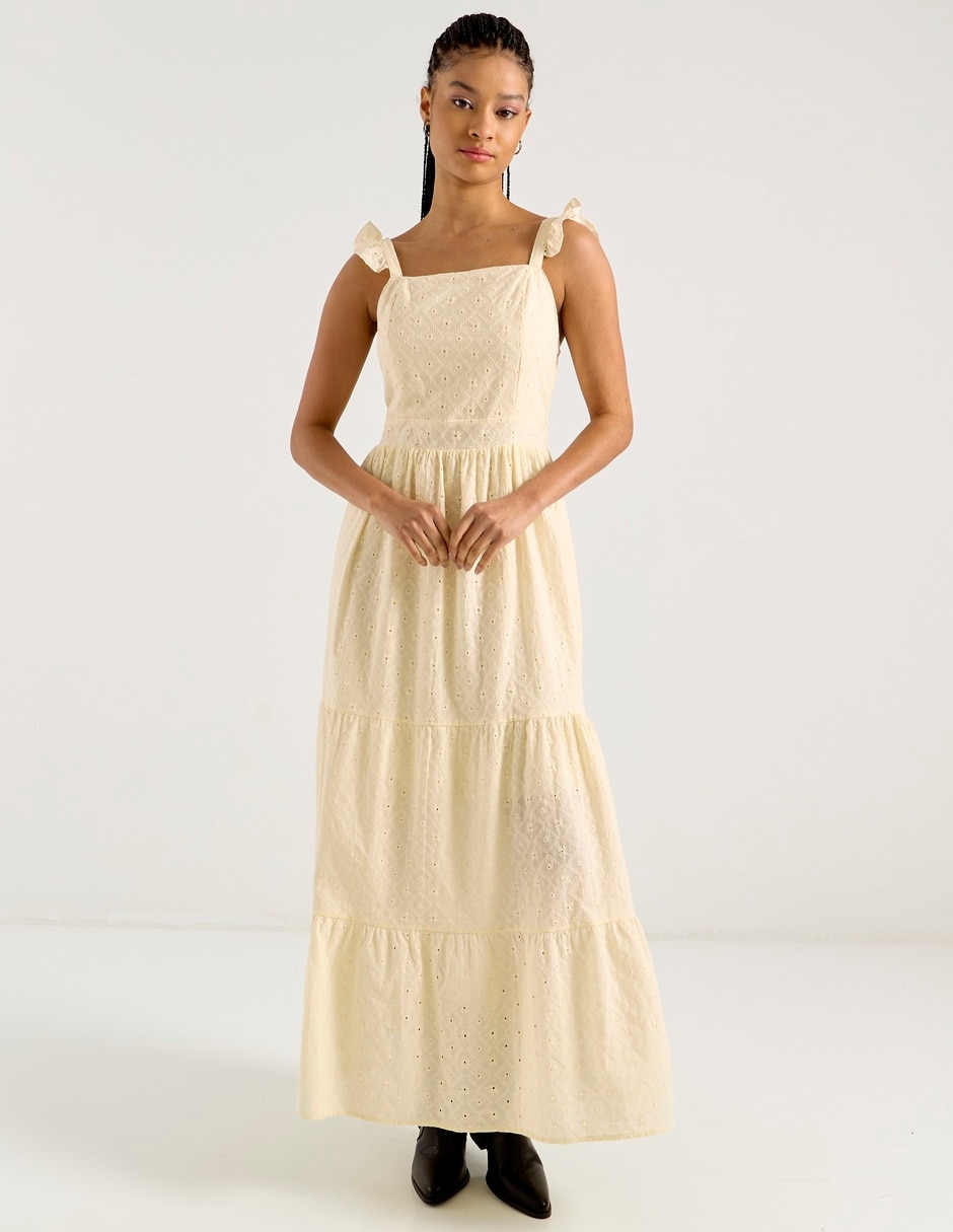Vestido largo casual para mujer 3