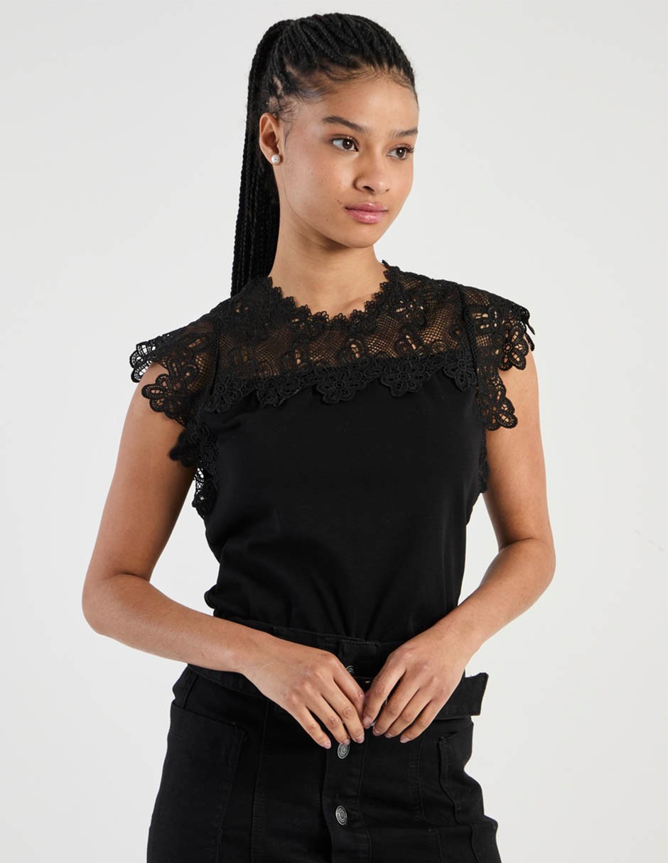 Blusa manga corta para mujer 2