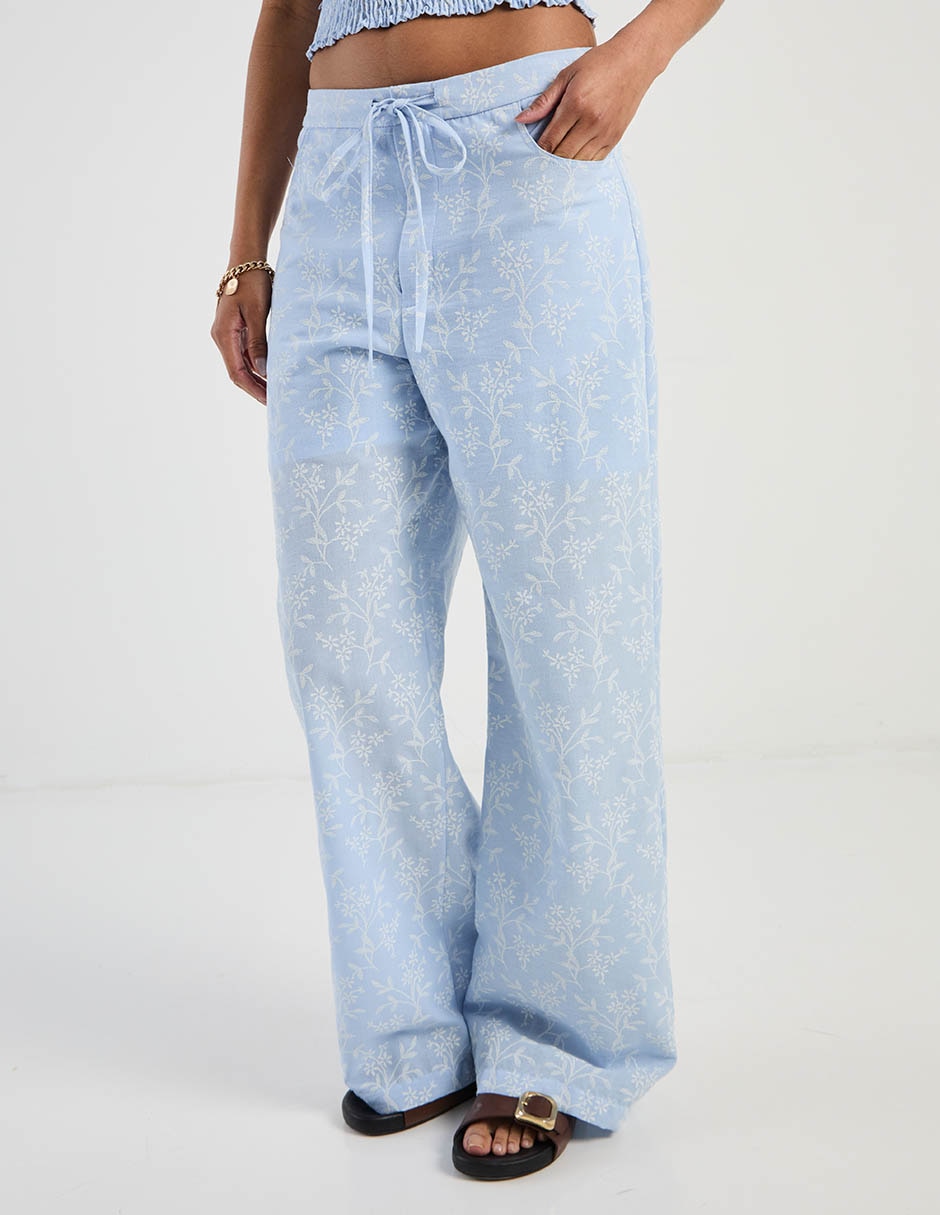 Pantalón relaxed amplio para mujer 2