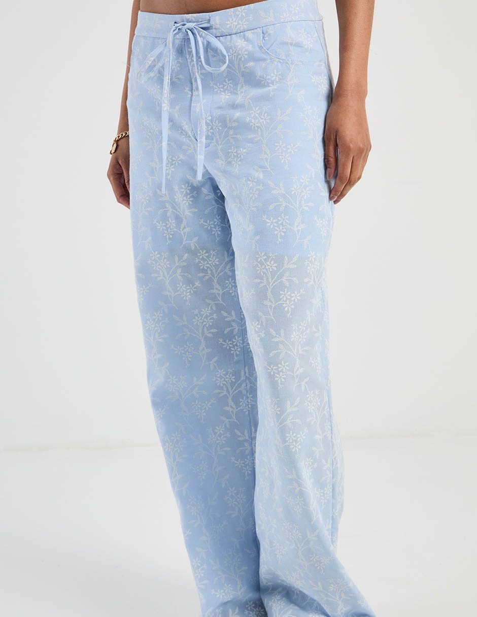 Pantalón relaxed amplio para mujer 5
