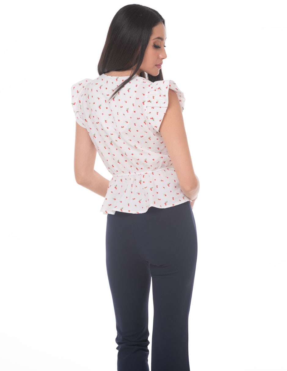 Blusa peplum para mujer 2