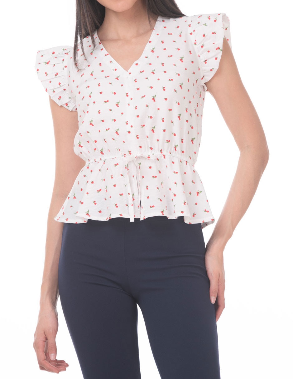 Blusa peplum para mujer 4