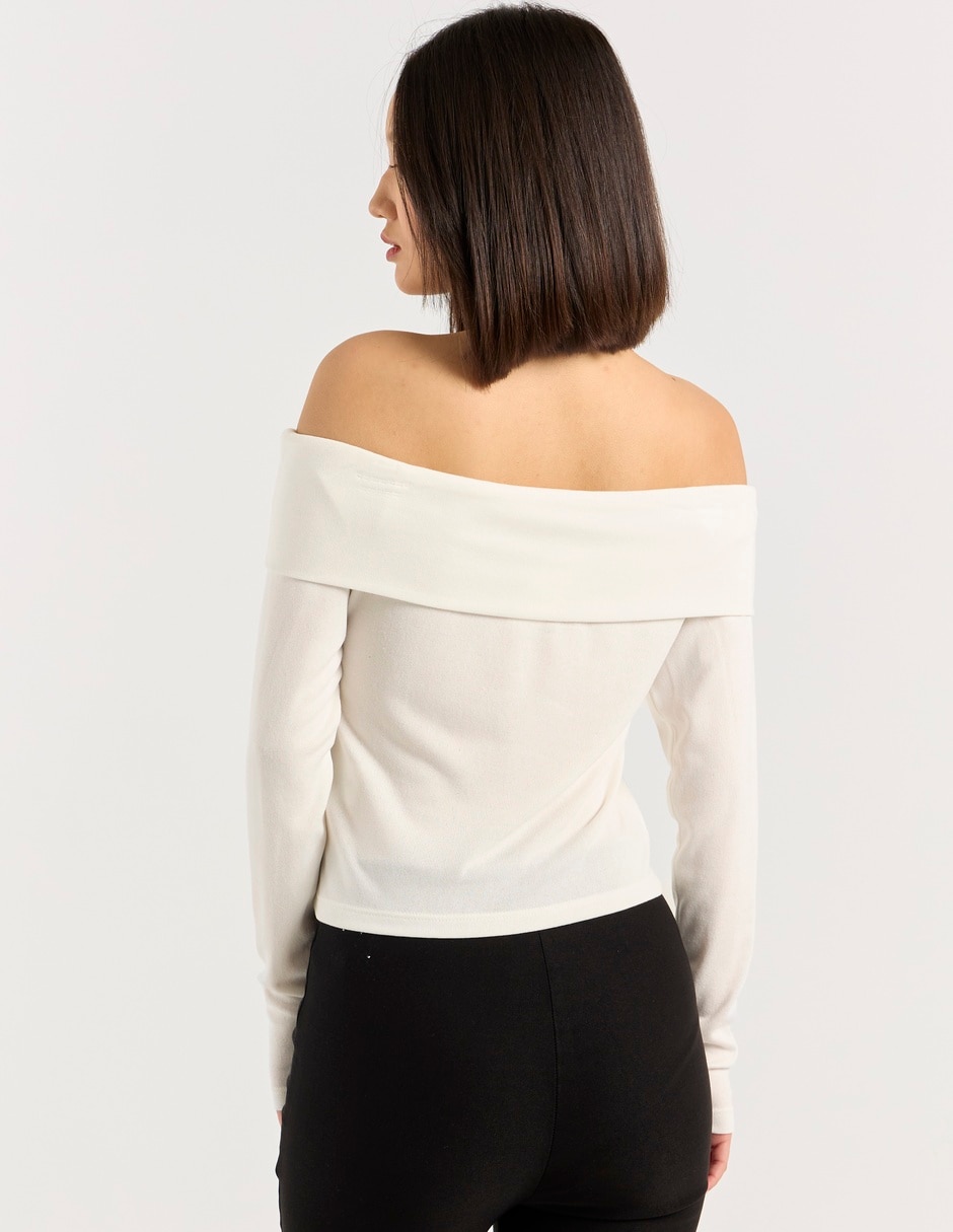 Blusa manga larga para mujer 11