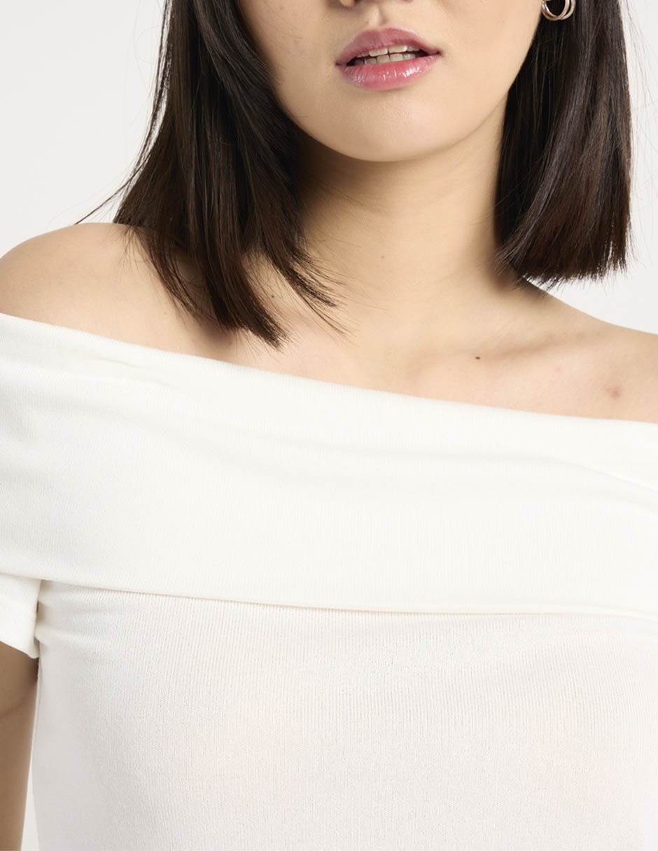Blusa Salsa manga corta para mujer 4