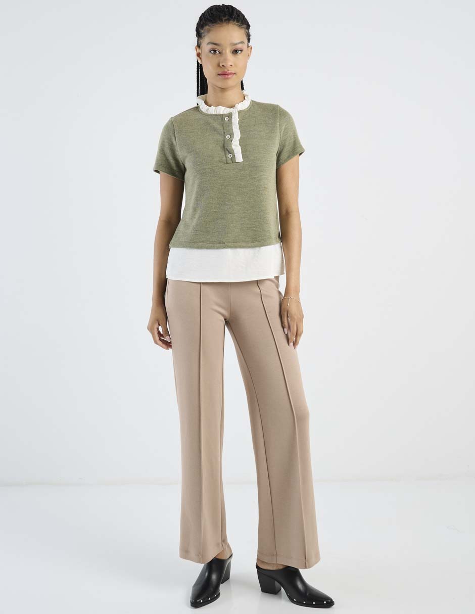 Pantalón Salsa recto para mujer