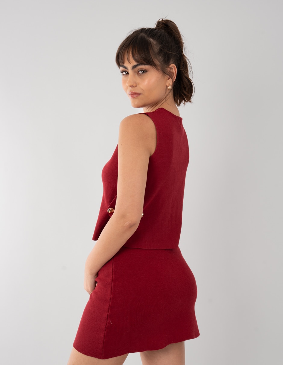 Blusa sin manga para mujer 3
