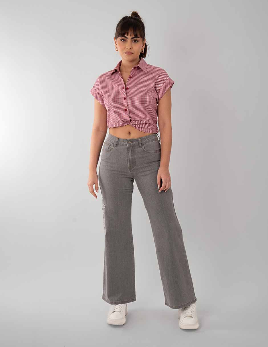 Blusa manga 3/4 para mujer