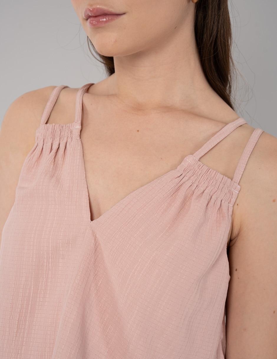 Blusa sin manga para mujer 2