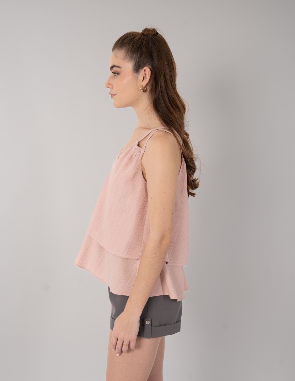 Blusa sin manga para mujer 4