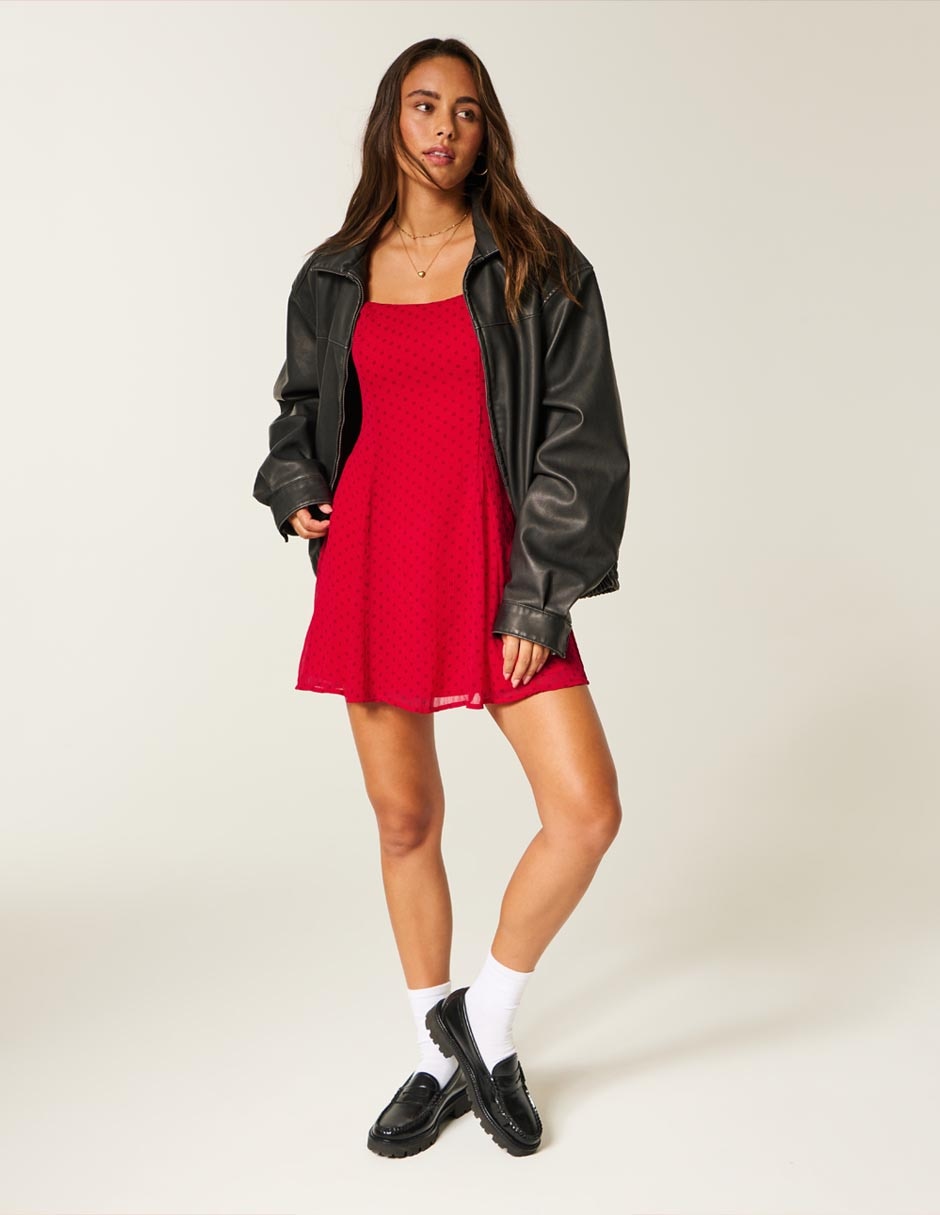 Vestido corto casual para mujer 4