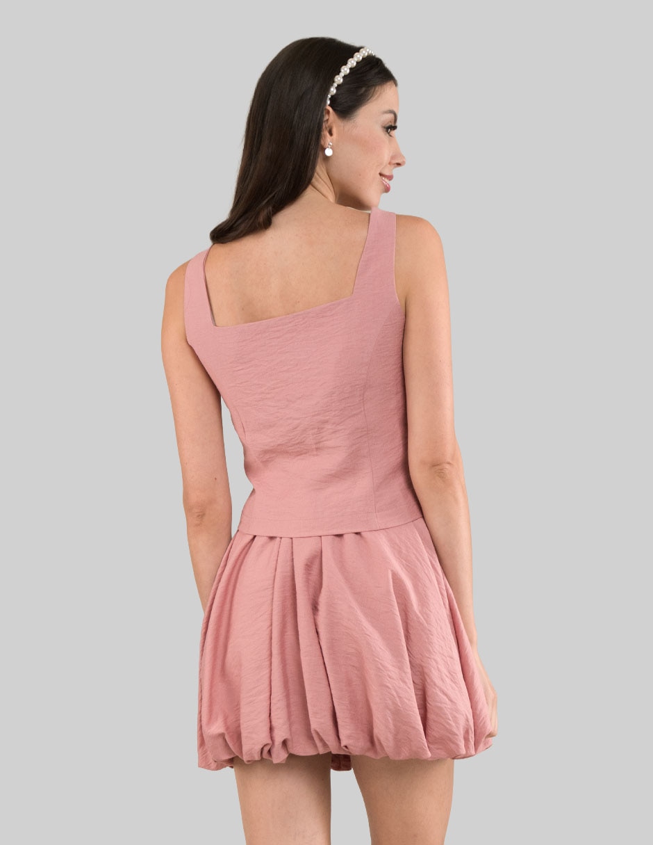 Blusa sin manga para mujer 4