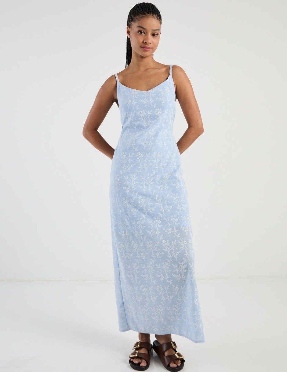 Vestido largo casual para mujer 2