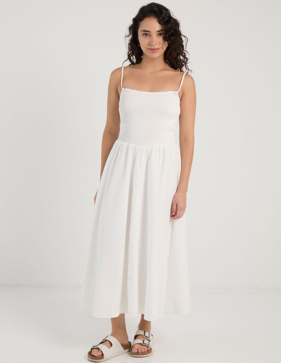 Vestido midi casual para mujer Vestido midi casual para mujer
