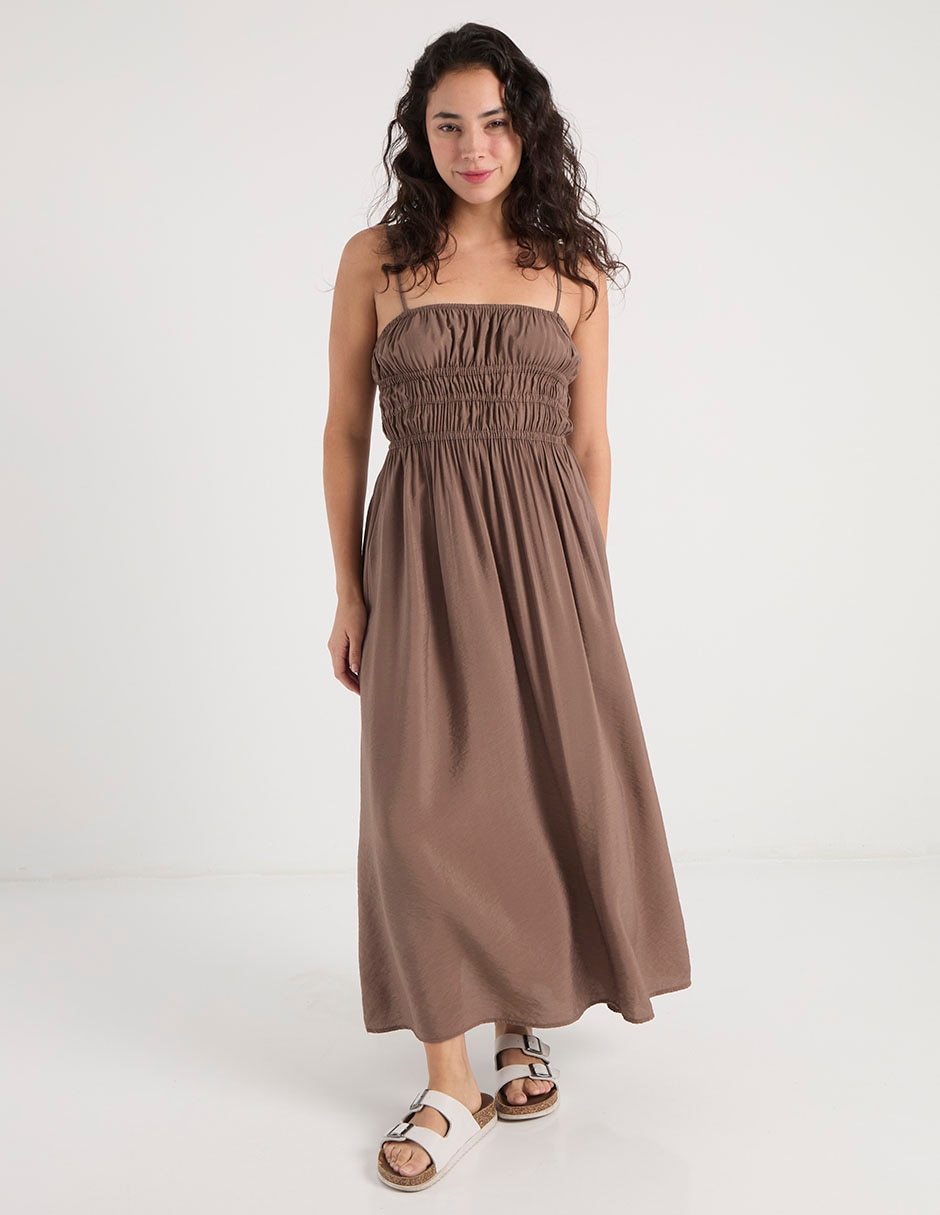 Vestido largo casual para mujer
