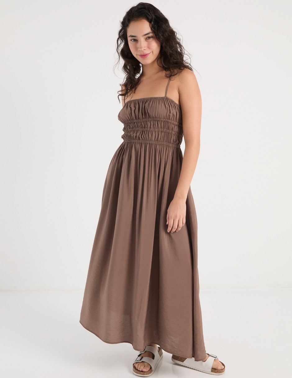 Vestido largo casual para mujer 3