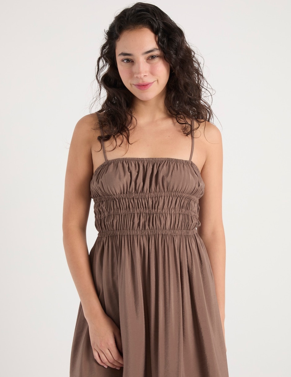 Vestido largo casual para mujer 4