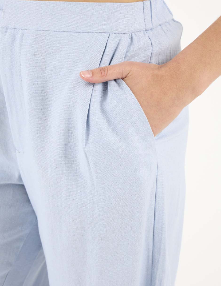 Pantalón relaxed wide leg para mujer 4