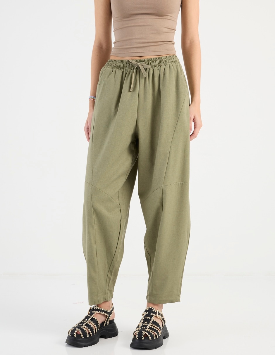 Pantalón relaxed baggy para mujer