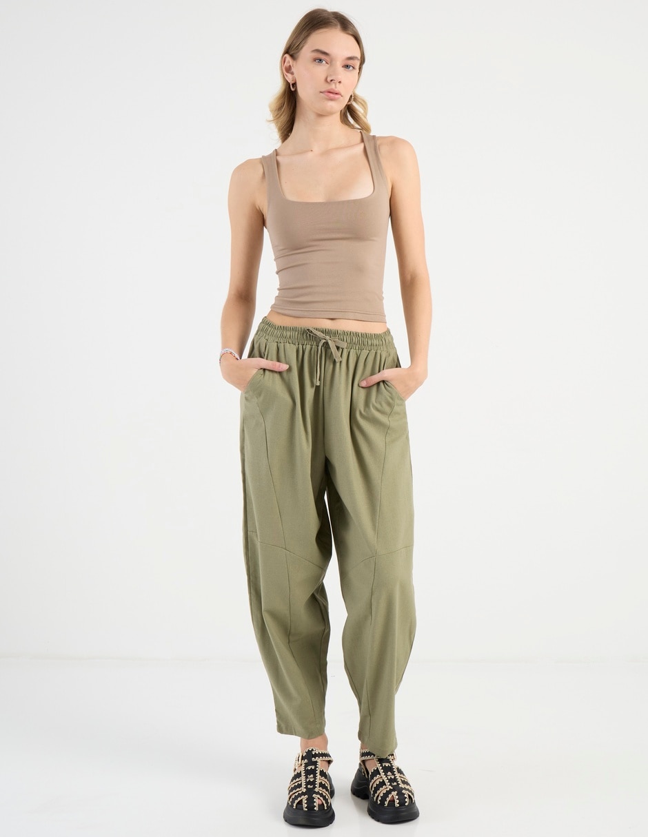 Pantalón relaxed baggy para mujer 3