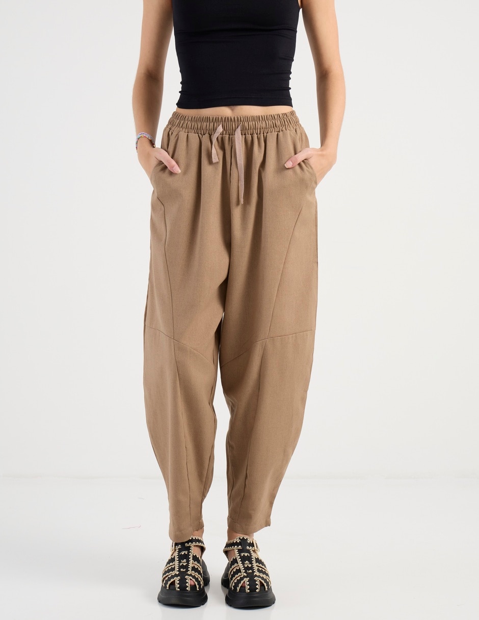 Pantalón relaxed baggy para mujer
