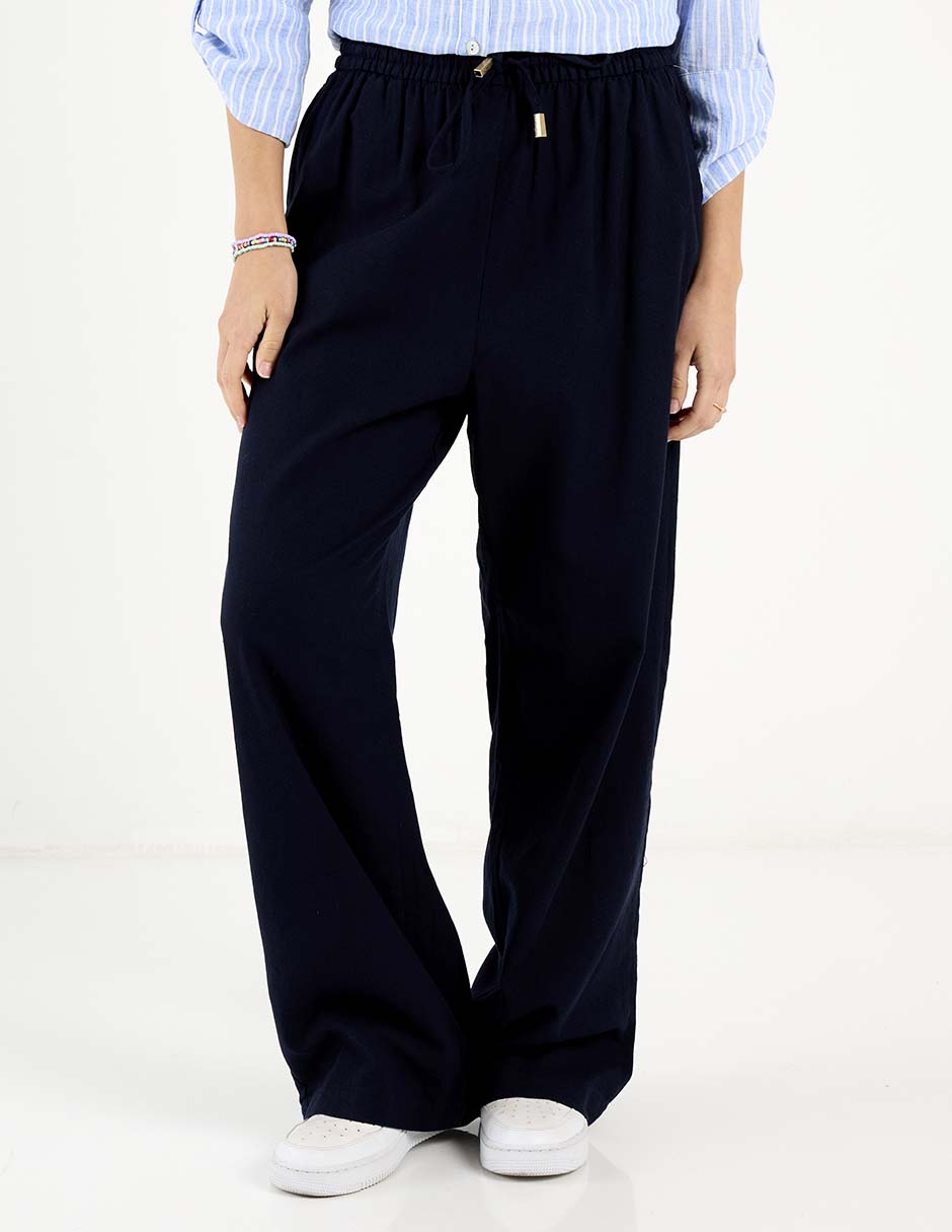 Pantalón relaxed amplio para mujer