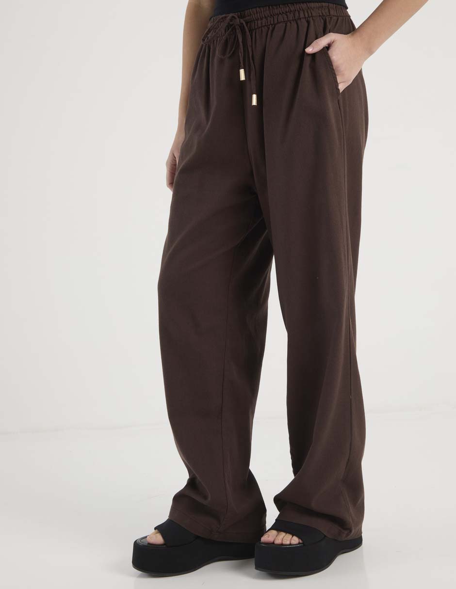 Pantalón relaxed amplio para mujer 5