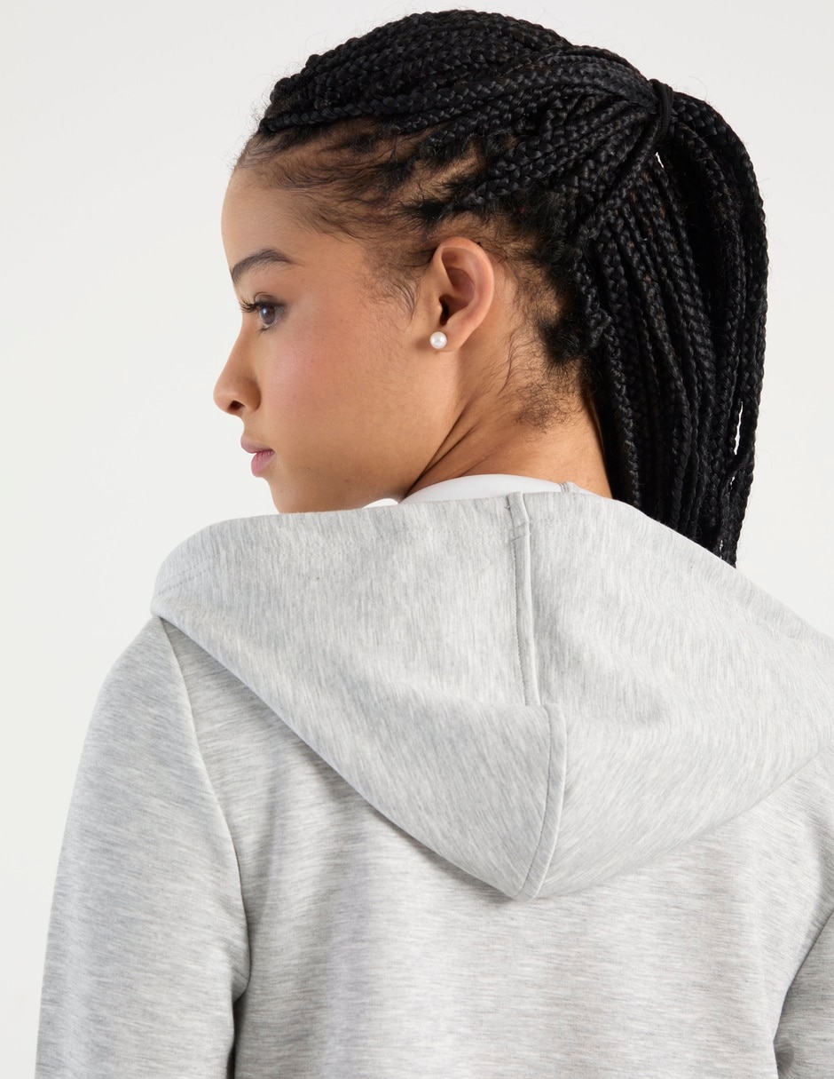 Sudadera con capucha y bolsa coffee bean para mujer