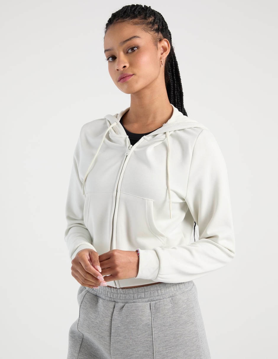 Sudadera con capucha y bolsa coffee bean para mujer