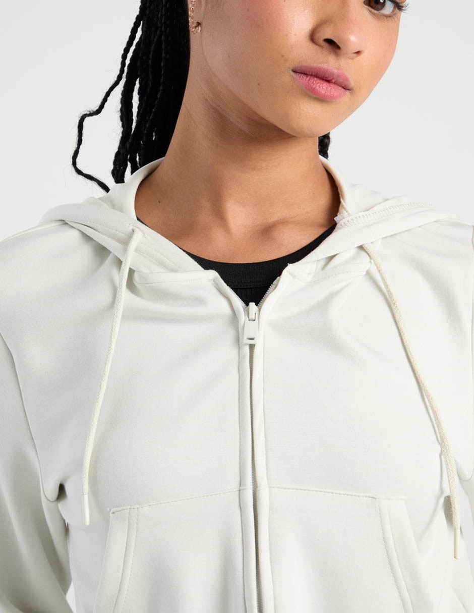 Sudadera con capucha y bolsa coffee bean para mujer