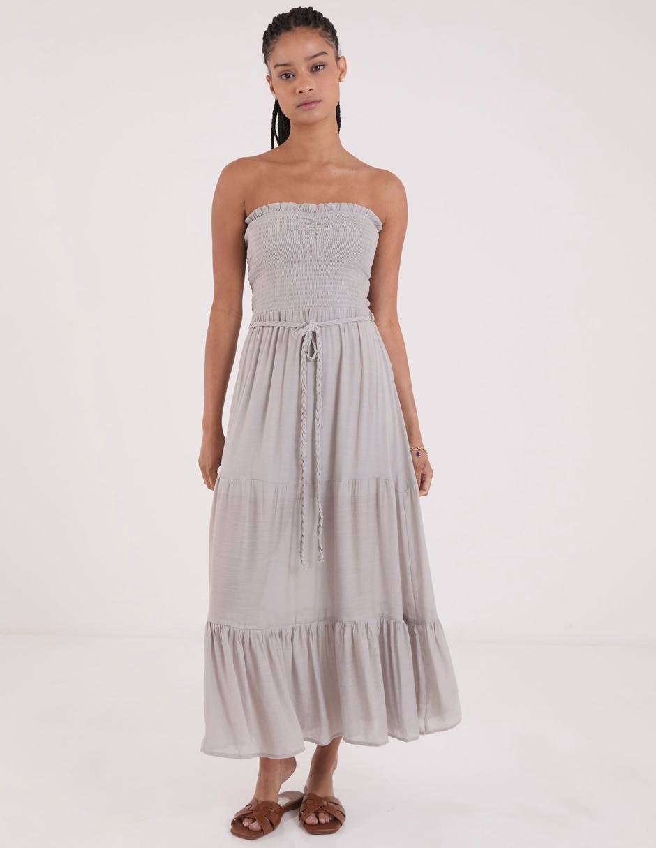 Vestido largo casual Juniors para mujer