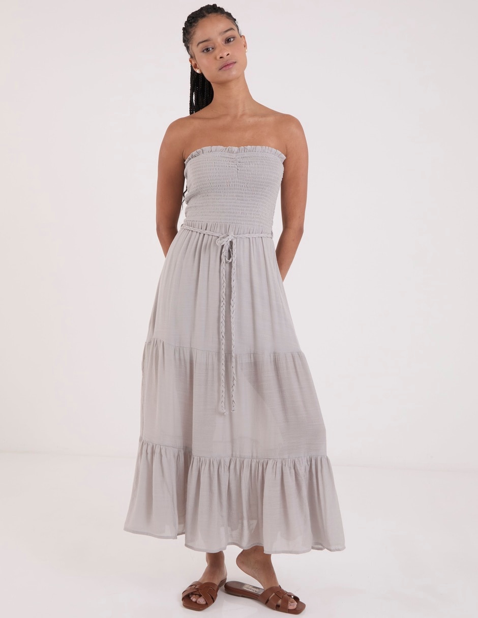 Vestido largo casual Juniors para mujer 3