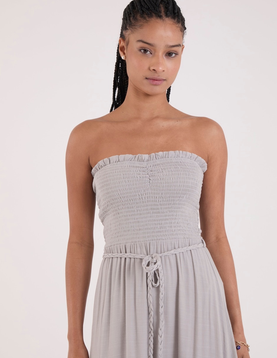 Vestido largo casual Juniors para mujer 4