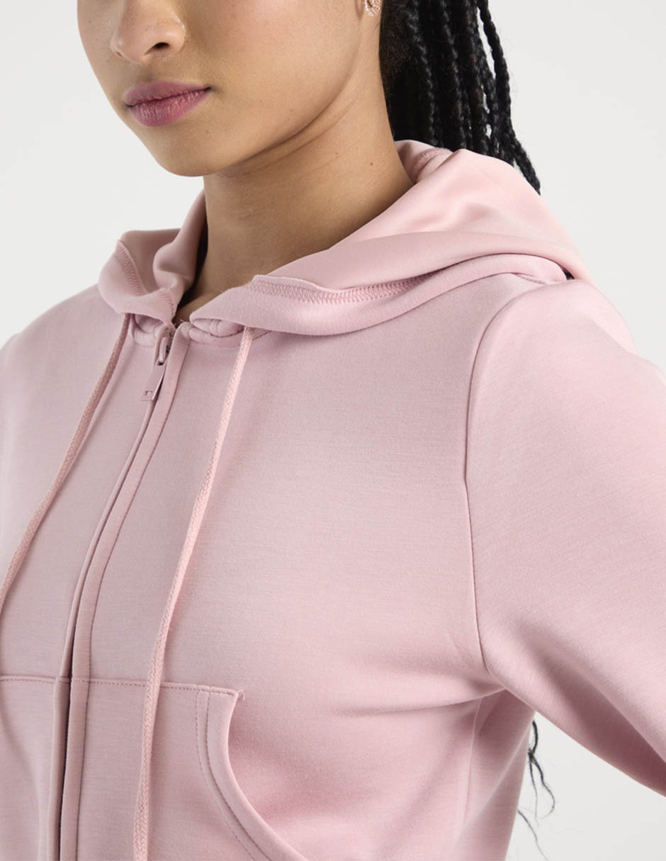 Sudadera con capucha y bolsa para mujer 4
