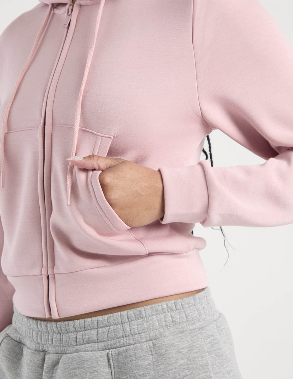 Sudadera con capucha y bolsa para mujer 5