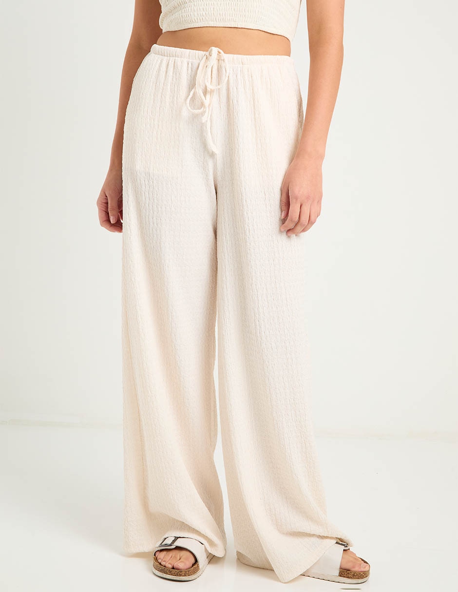 Pantalón relaxed amplio para mujer