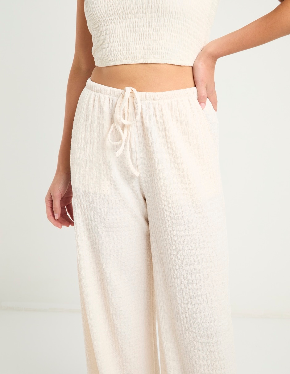 Pantalón relaxed amplio para mujer 5