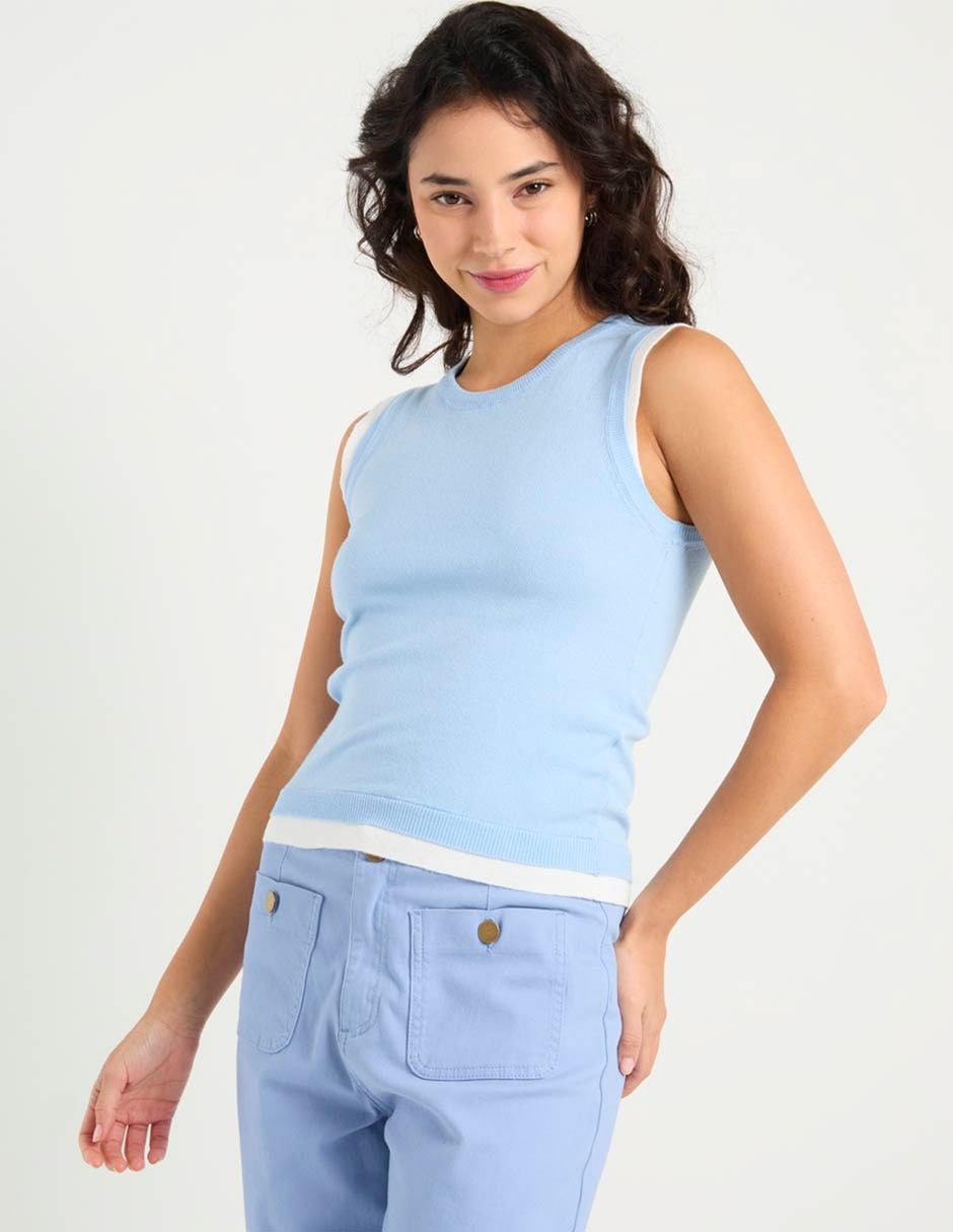 Top cuello redondo 2