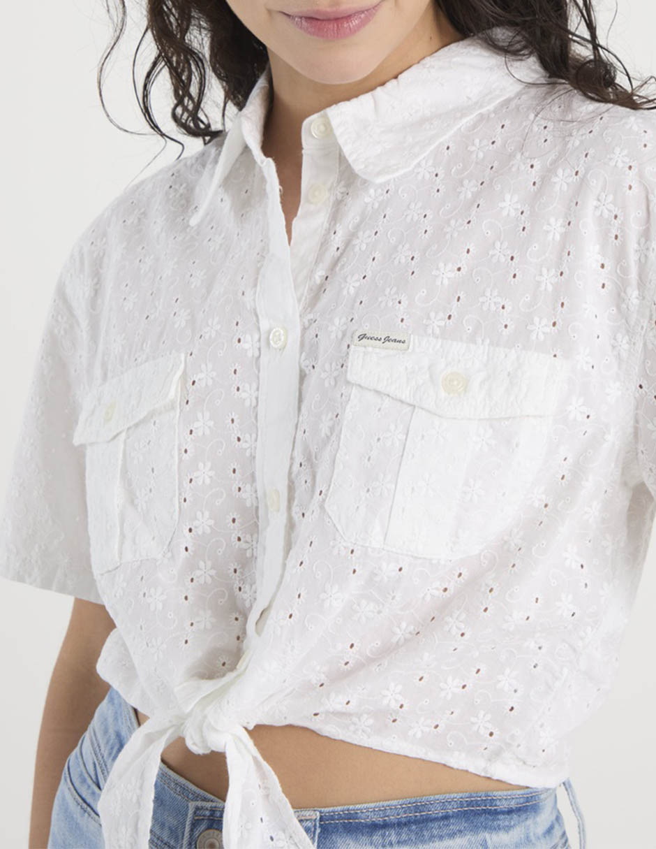 Top cuello camisero 4