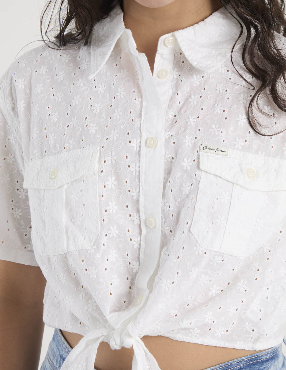 Top cuello camisero 5