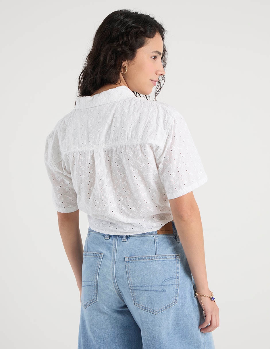 Top cuello camisero 6
