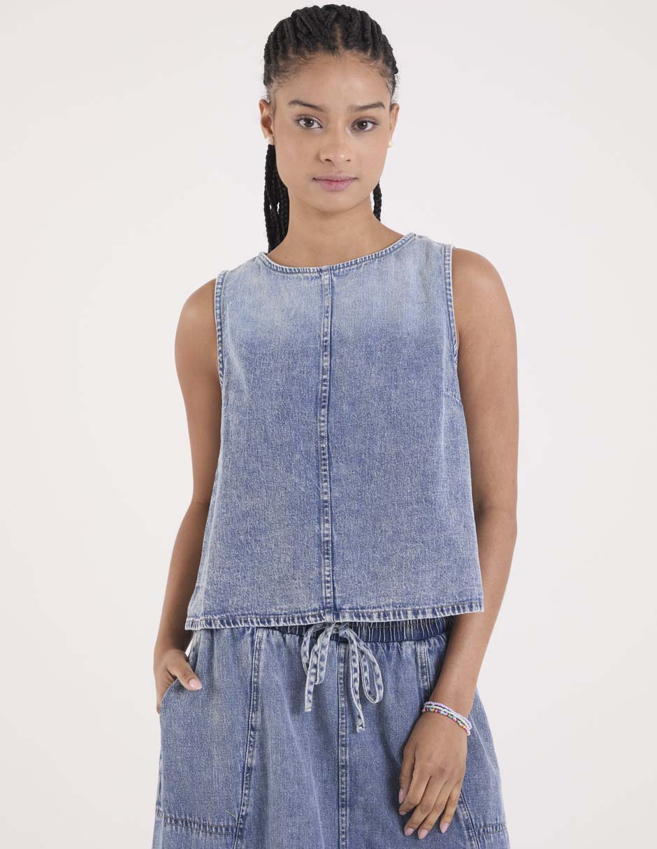 Blusa de tirantes para mujer