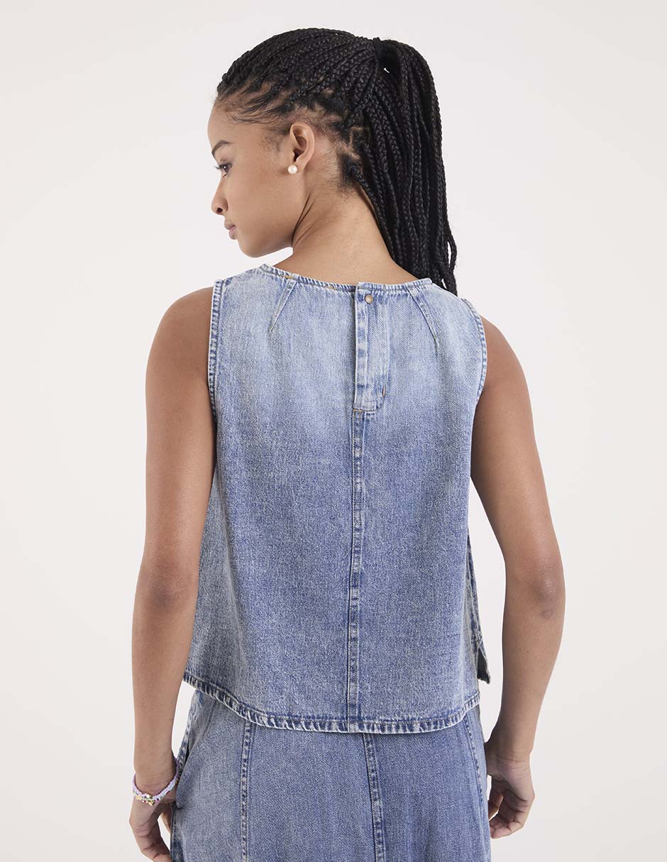 Blusa de tirantes para mujer 6