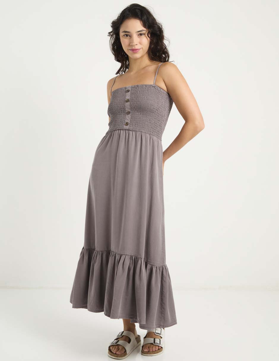 Vestido largo casual para mujer 2