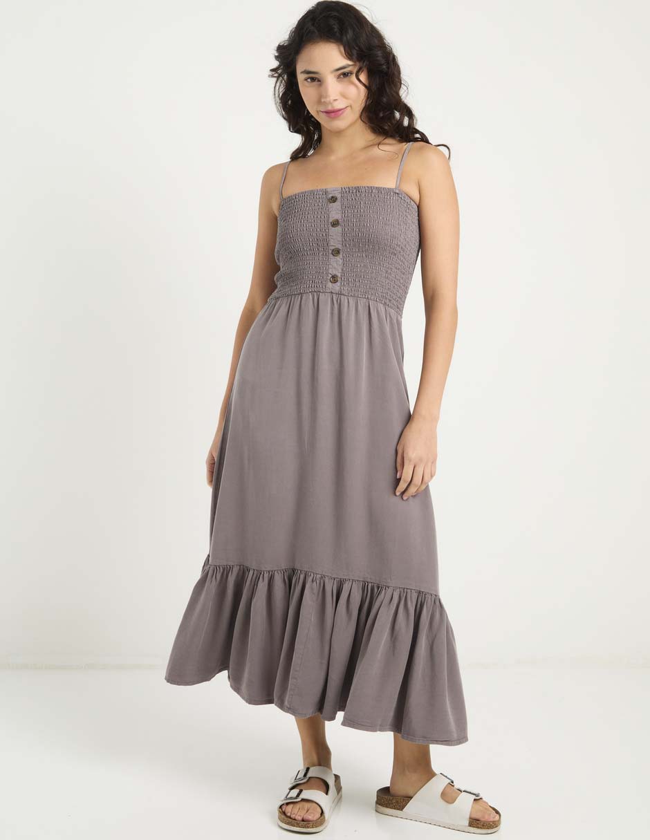 Vestido largo casual para mujer 3