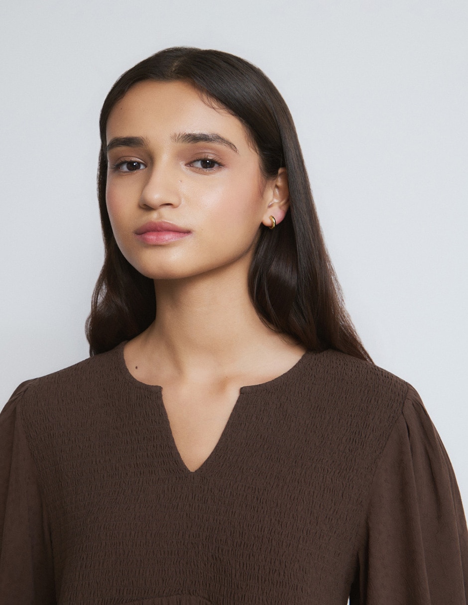 Blusa manga larga para mujer 2