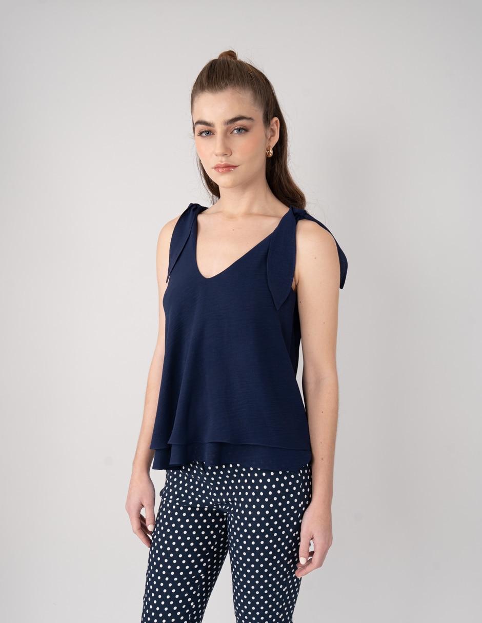 Blusa de tirantes para mujer