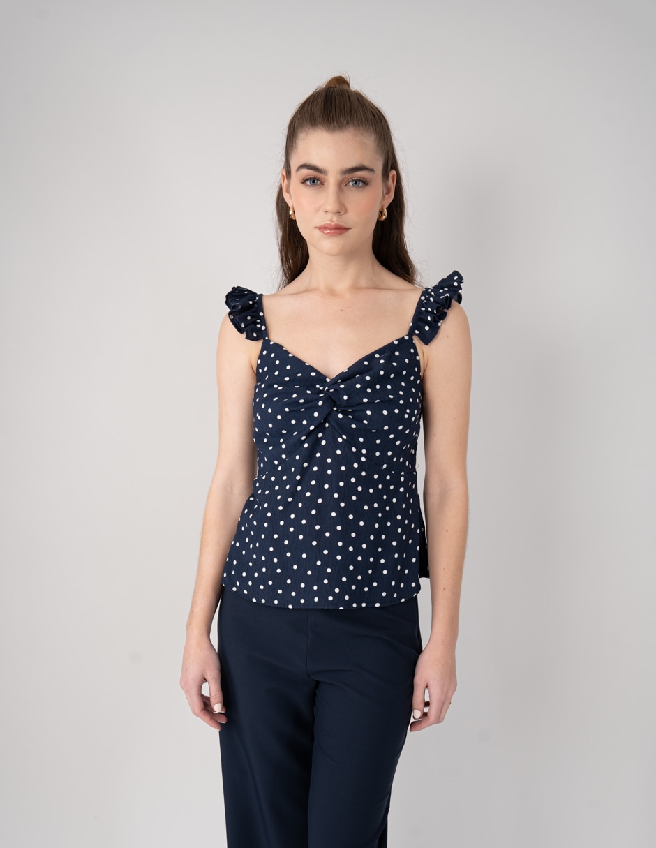 Blusa de tirantes para mujer