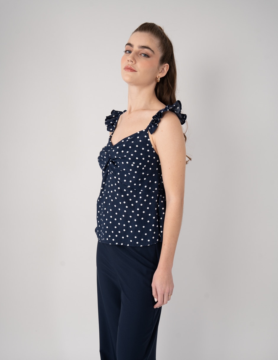 Blusa de tirantes para mujer 4